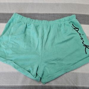 PINK Victoria's Secret Women's Green Shorts